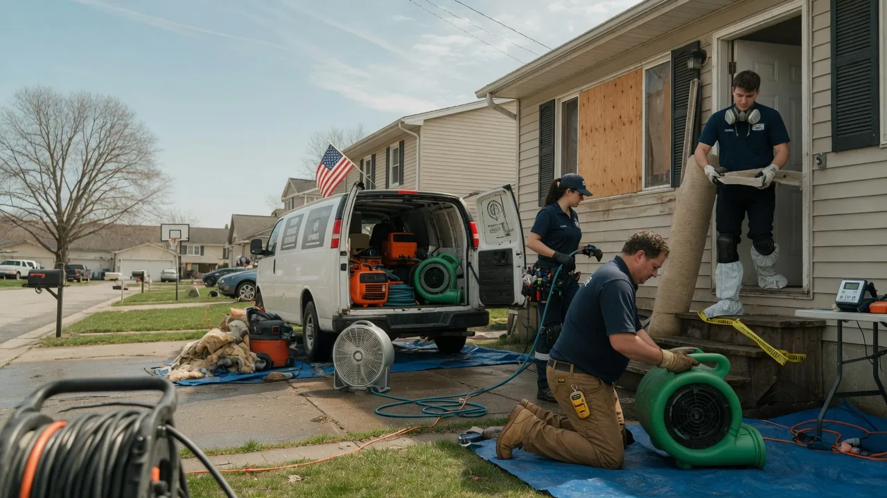 Water Damage Restoration in Vinemont, AL near me